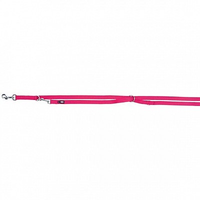 Vodítko PREMIUM prodlužovací d200cm/š15mm, fuchsia