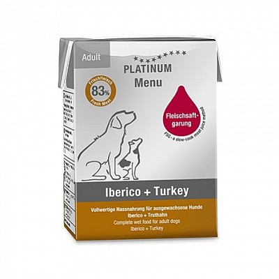 PLATINUM Natural Menu Iberico+Turkey 185g