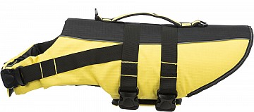 Life Vest plavací vesta pro psa 35cm/42-66cm, do 20kg, žluto/černá