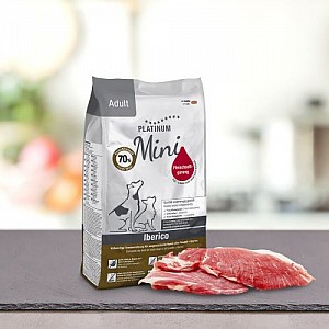 PLATINUM Mini Adult Iberico&Greens (kančí se zeleninou) 900g