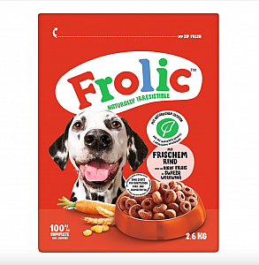 FROLIC hovězí a zelenina 2,6kg